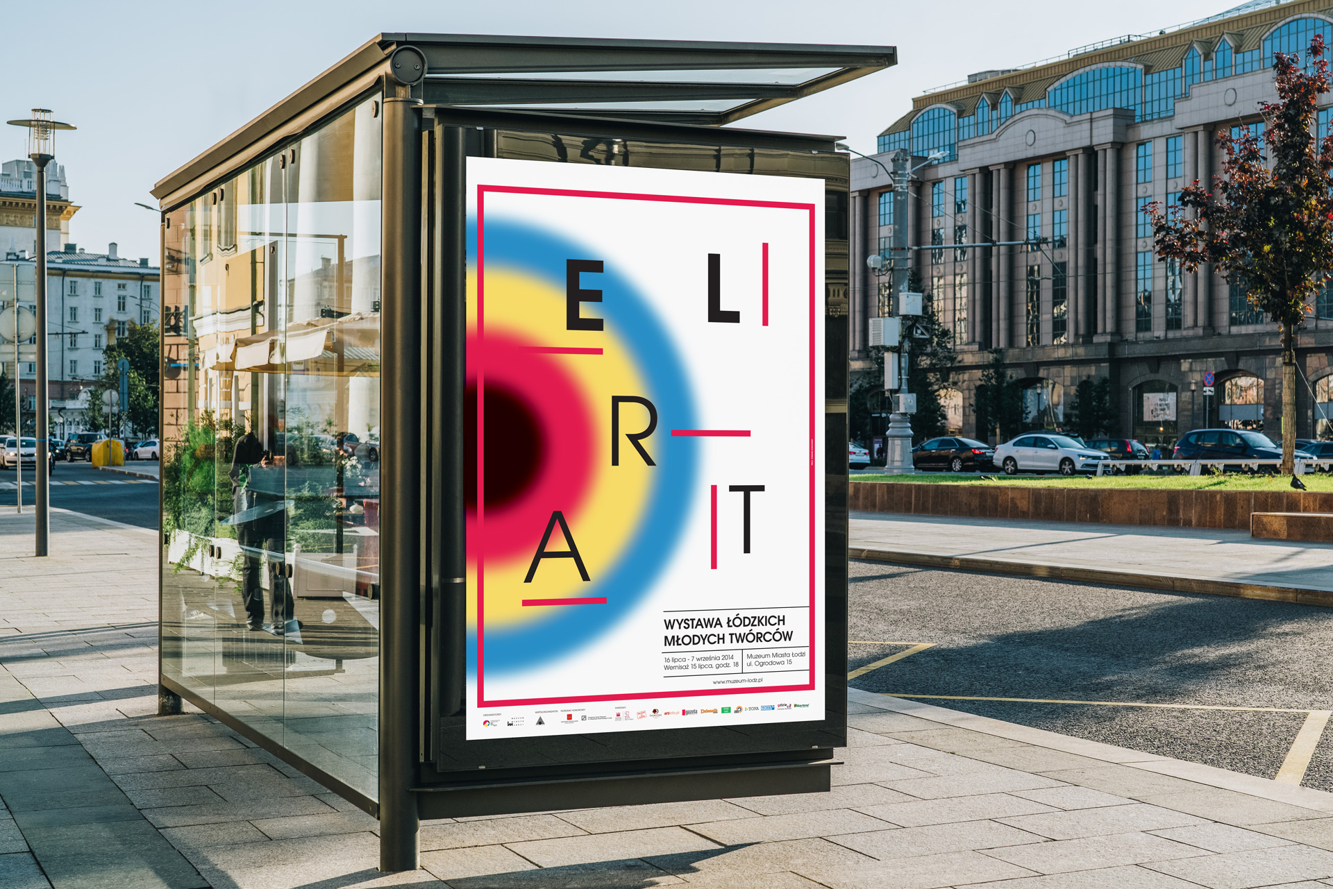 Plakat ELart Lodz