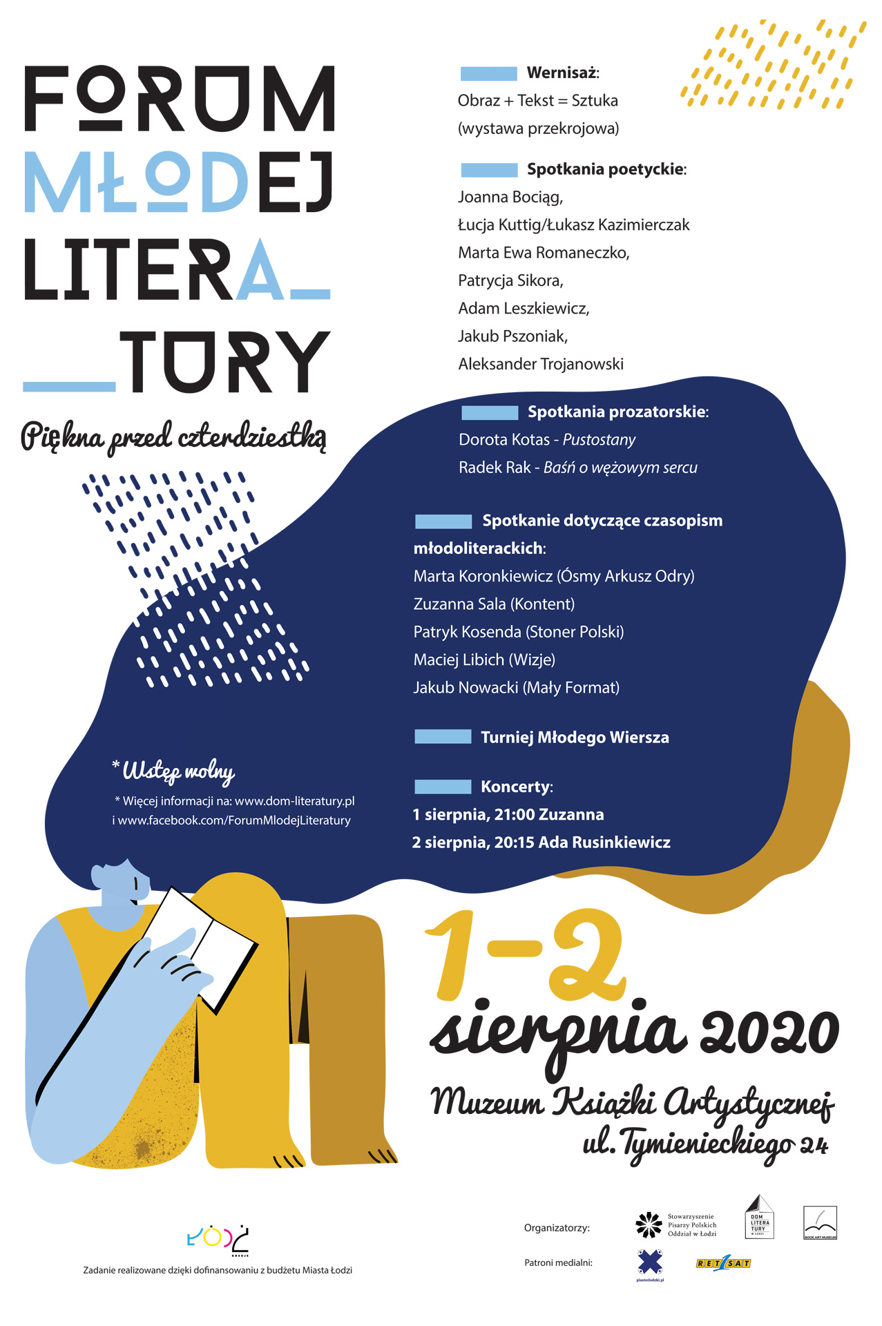 Forum Młodej Literatury plakat